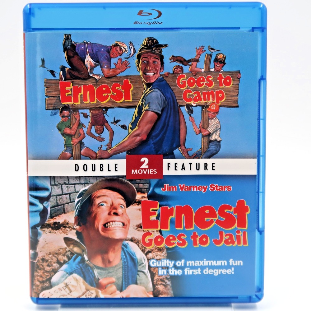 Ernest Goes to Camp / Ernest Goes to Jail Blu-ray Jim Varney Double Feature 2011